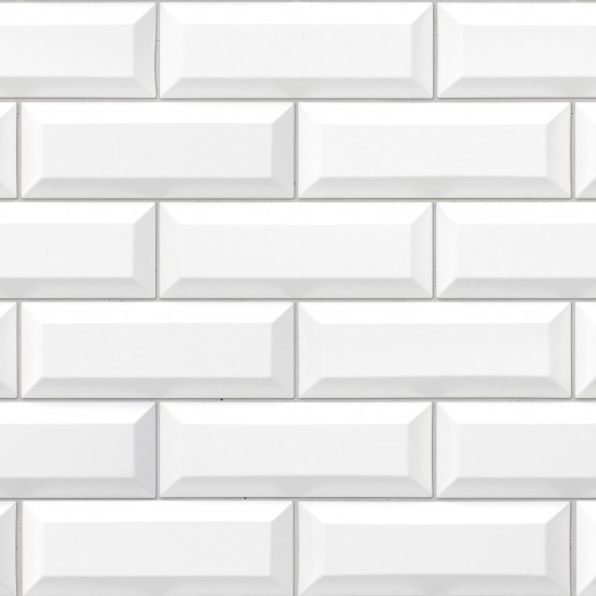 Revêtement Element 3D Métro white tile