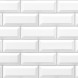 Revêtement Element 3D Métro white tile-1