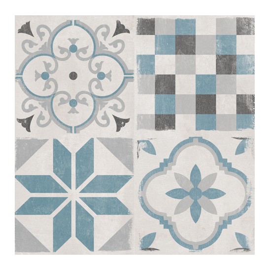 Kit revêtement mural Accent Andaluz bleu